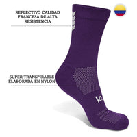 Cargar imagen en el visor de la galería, Media Ciclismo Reflectiva Nylon 100%
