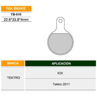 Cargar imagen en el visor de la galería, Pastillas Fibra Kevlar (Tektro IOX - Tektro 2011)
