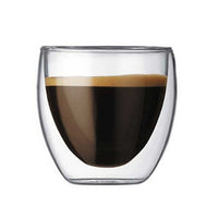 Cargar imagen en el visor de la galería, Pocillo para beber café de doble pared y vidrio de borosilicato
