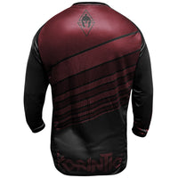 Cargar imagen en el visor de la galería, Jersey MTB Dryfit Negro/vinotinto
