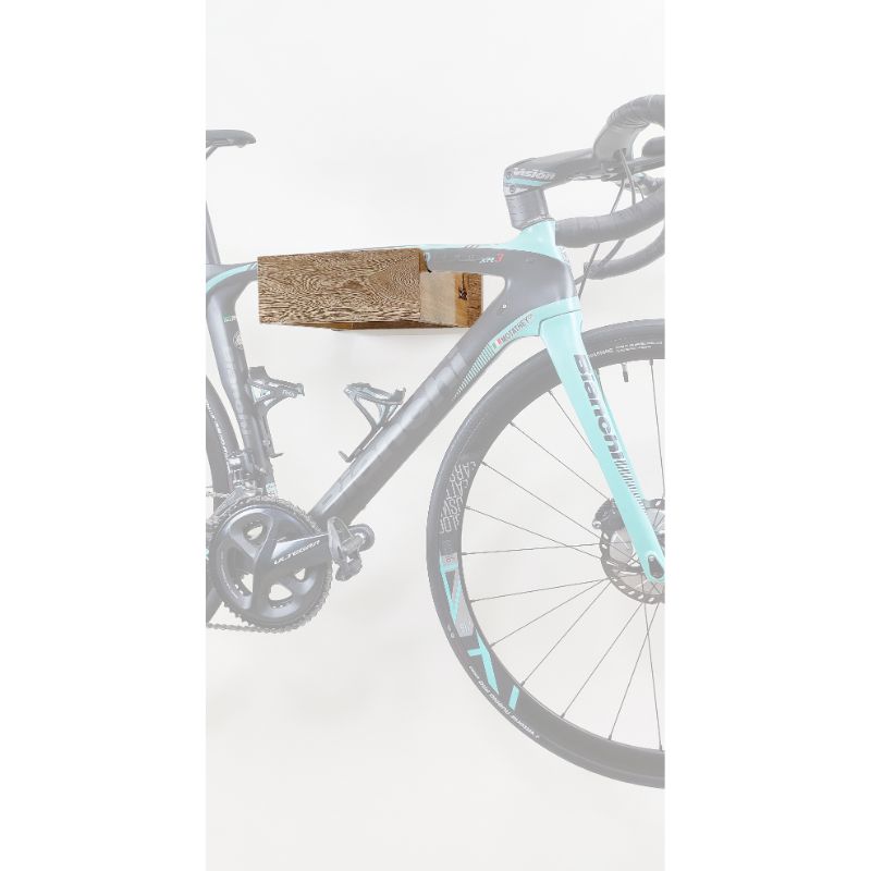 Soporte Bicicleta Pared Madera (100% Roble) Korintio