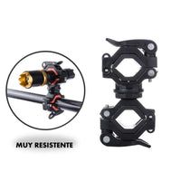 Cargar imagen en el visor de la galería, Soporte Manubrio Linternas Tácticas Giro 360º
